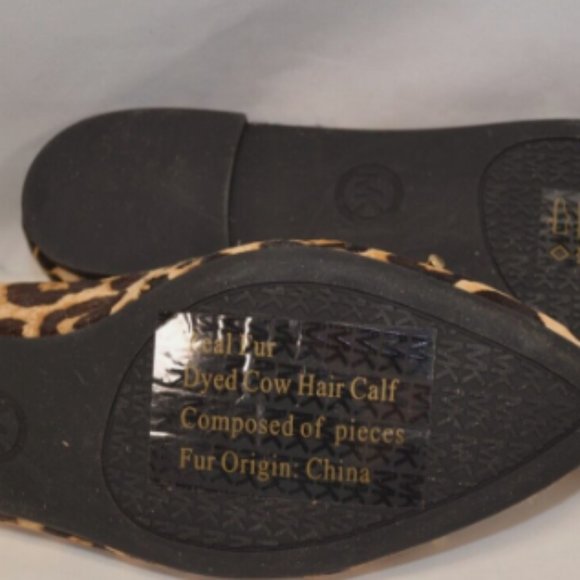 Michael Kors Leopard Flats NWOT - Picture 4 of 6